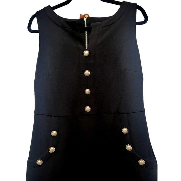 Karl Lagerfeld Paris size 10 black dress. - Picture 5 of 8